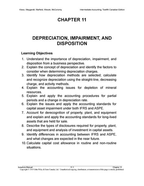 Explain special depreciation methods. . Accounting chapter 11 answers